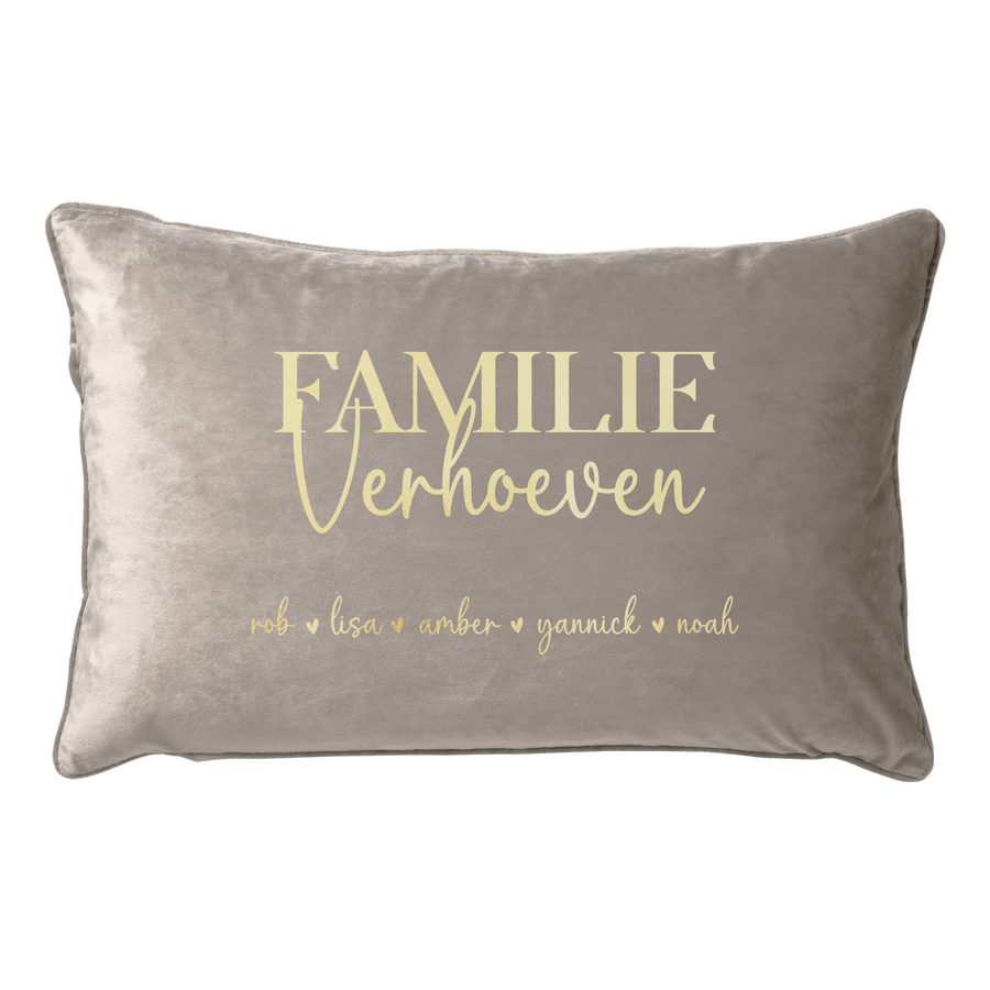 Familie kussen Taupe - Cravity
