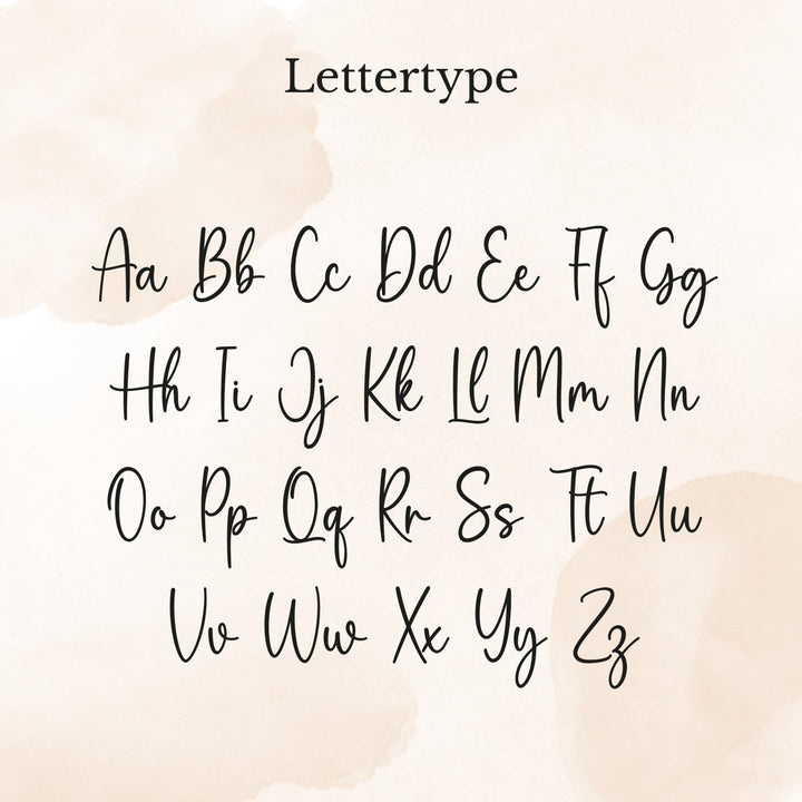 Lettertype overzicht